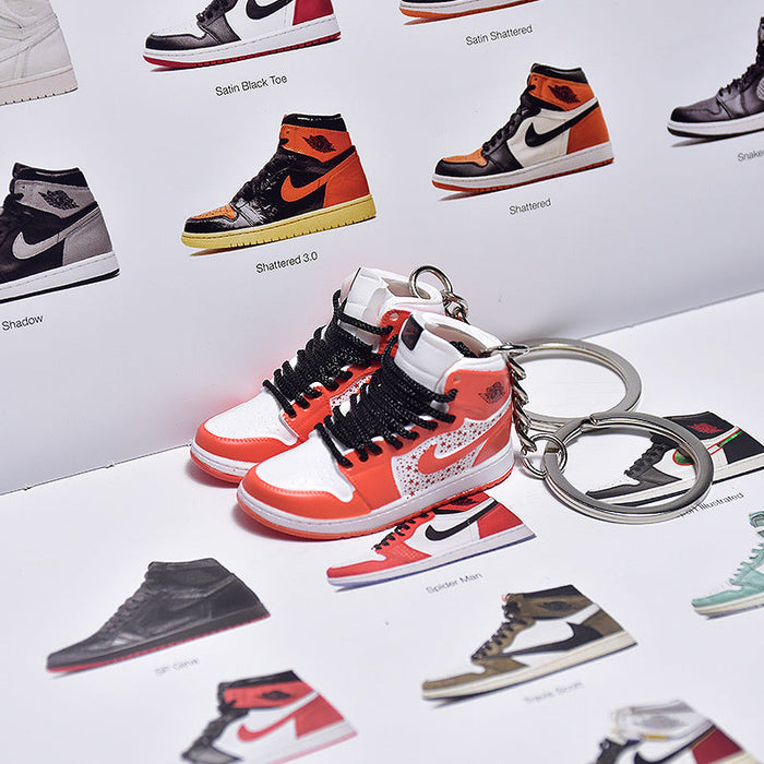 Wholesale Mini Basketball Shoes Keychain JDC-KC-LCheng001