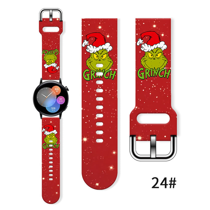 Wholesale Printed Tpu Watch Strap Wrist Strap JDC-WD-NuoQi063