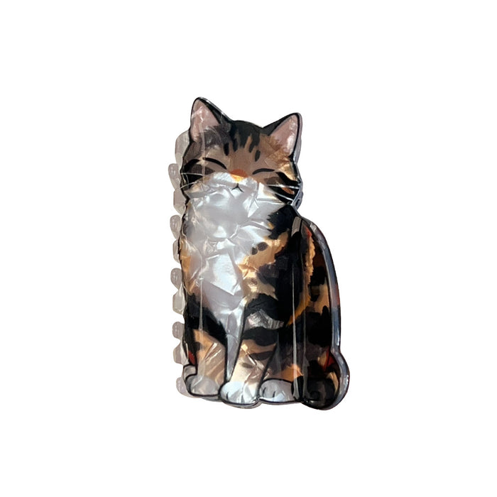 Wholesale Cartoon Cat PVC Medium Hair Gripper - Trendy Fashion Accessory