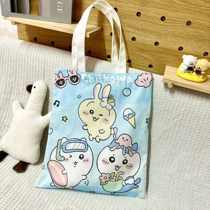 Wholesale Cute Cartoon Large-Capacity Canvas Shoulder Bag