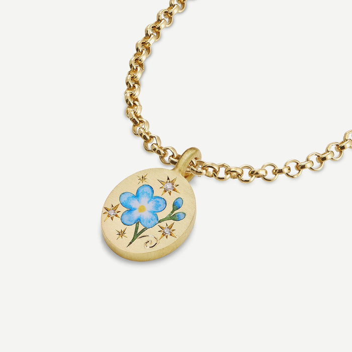 Wholesale Stainless steel painted pendant necklace