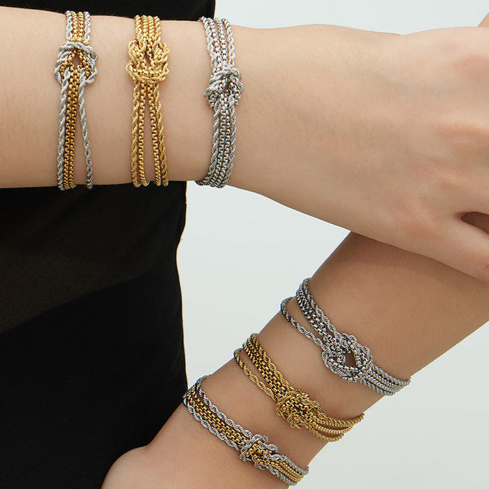 Wholesale Heavy-Duty Knotted Stainless Steel Chain