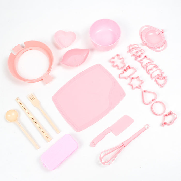 Wholesale Mini Kitchen children' s toy Pearl full set cooking cooking simulation kitchenware birthday gift accessories