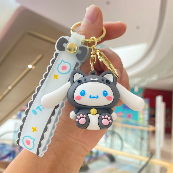 Wholesale  Cartoon keychain car key pendant doll key chain bag pendant small gift