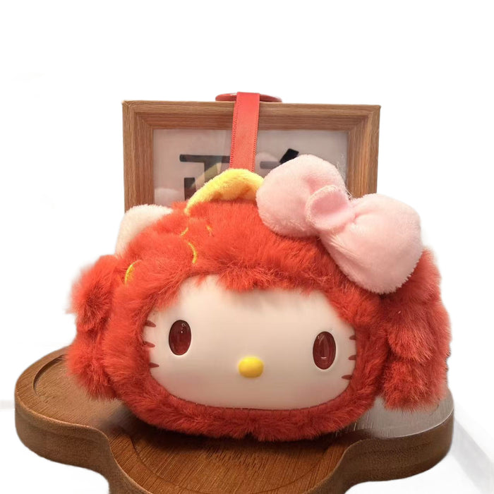 Wholesale Koi series vinyl plush doll keychain