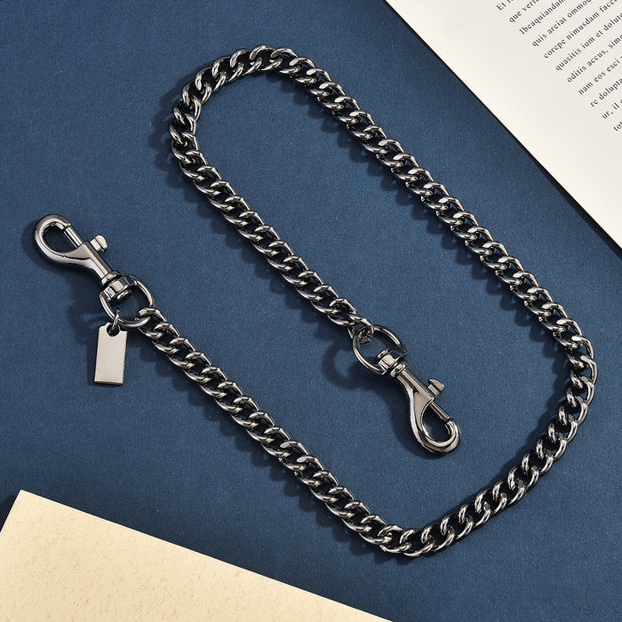 Wholesale Vintage Metal Bag Chain Charm With Cross And Roman Numeral Pattern Antique Silver Finish Fashion Accessory