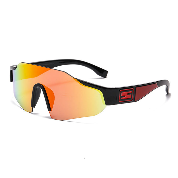 Wholesale One-piece Frameless PC Sunglasses JDC-SG-HNB010