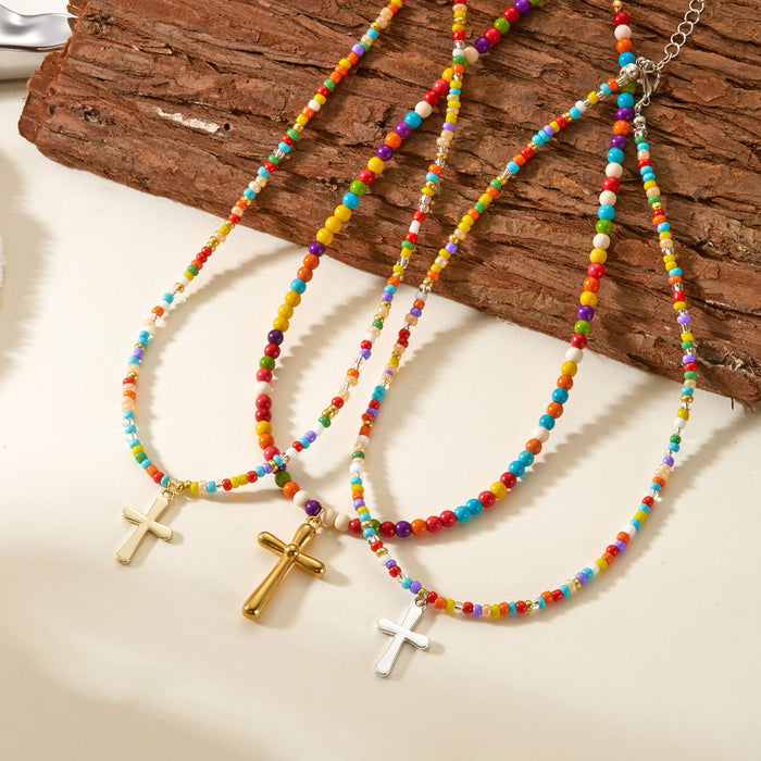 Wholesale Exquisite unique design beaded necklaces