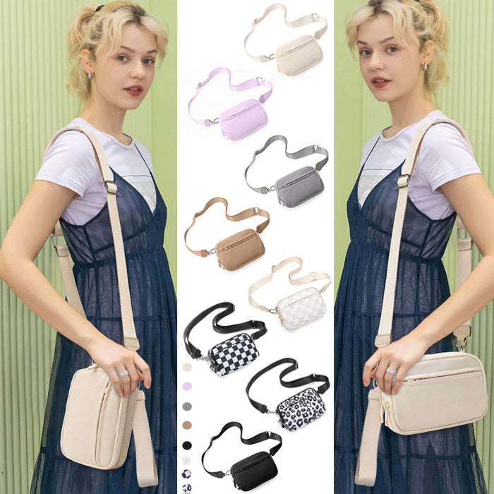 Wholesale Bag Polyester Waterproof Chest Bag Fashion Outdoor Sports Running Waist Bag Shoulder Crossbody Bag