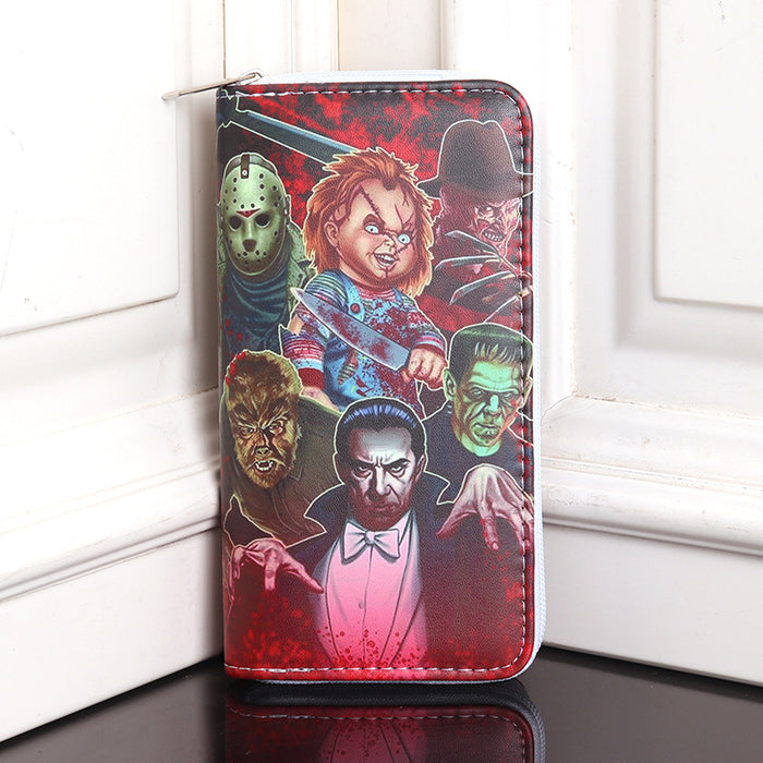 Wholesale Cartoon Nightmare Wallet Christmas Monster   Children' s Boys Coin Purse