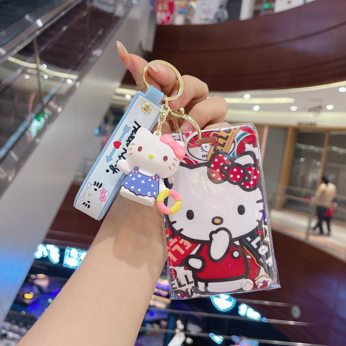 Reemplazo de silicona al por mayor Cat Mini Key Chain JDC-KC-JUJI063