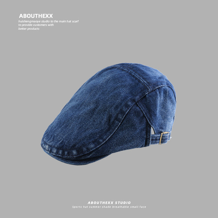 Wholesale Cowboy fashion retro hat versatile beret casual newsboy hat