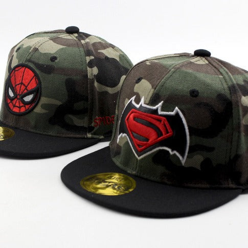 Wholesale Camouflage Boys Baseball Cap Wide Brim Adjustable Summer Sun Hat