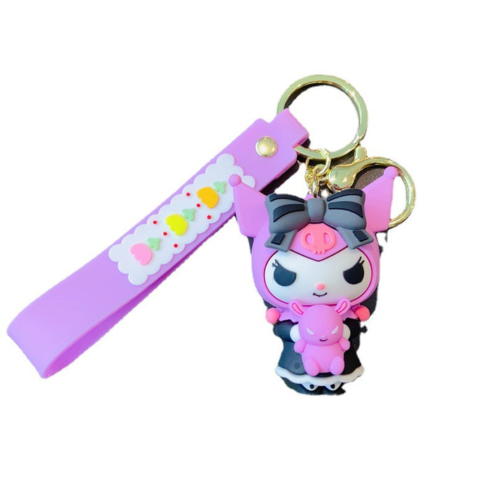 Wholesale Crossdressing Cartoon Doll Keychain JDC-KC-Many004
