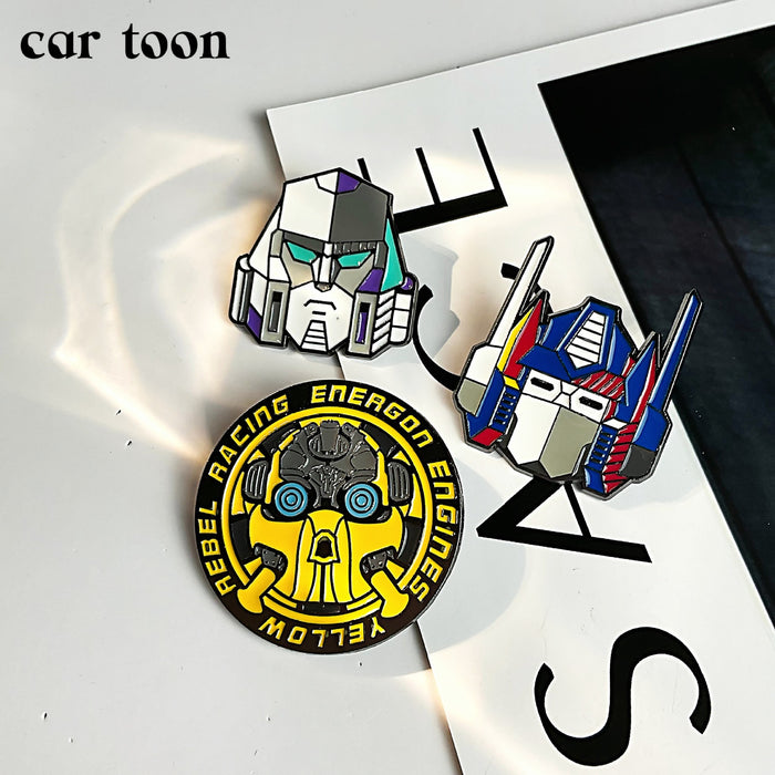 Wholesale Cartoon Metal Badge Student Backpack Pendant