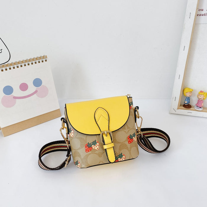 Wholesale Square Bag Children's Bag PU Crossbody Bag JDC-SD-KaNi003