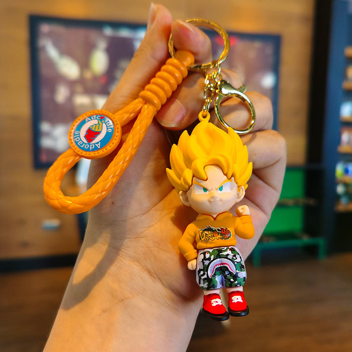 Wholesale Cartoon Doll Silicone Keychain JDC-KC-Tingm268