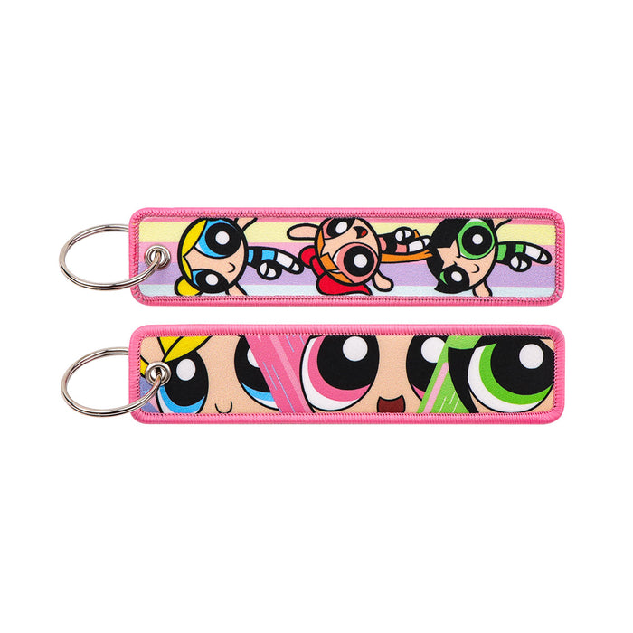 Wholesale Cartoon fabric anime keychain