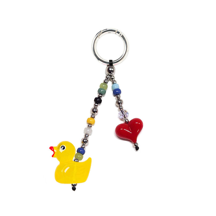 Wholesale  Keychain Love Key Chain DIY Hanging Ornaments Girls  Bag Small Pendant