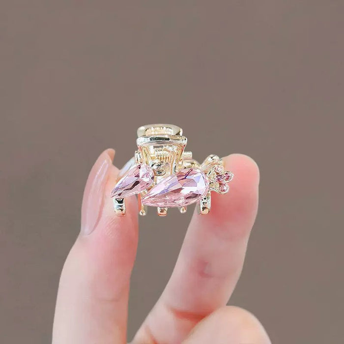 Wholesale cherry blossom small size clip New Flower hairpin bangs clip