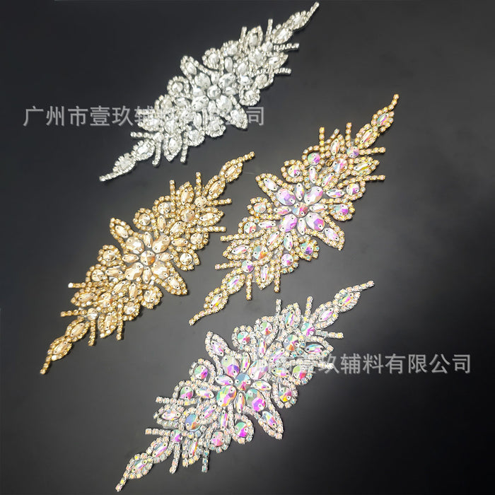 Wholesale DIY colorful rhinestone clothing accessories