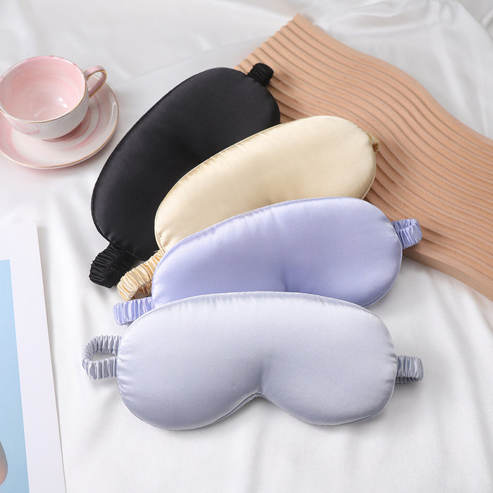 Wholesale Simulated silk 3D blackout sleep eye mask