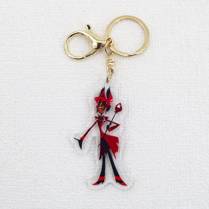 Wholesale Acrylic Keychain Cartoon Pendant JDC-KC-HaoAn024