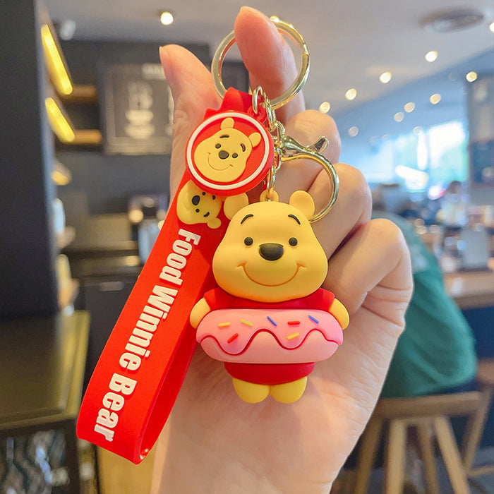 Wholesale Cute Bear PVC Keychains