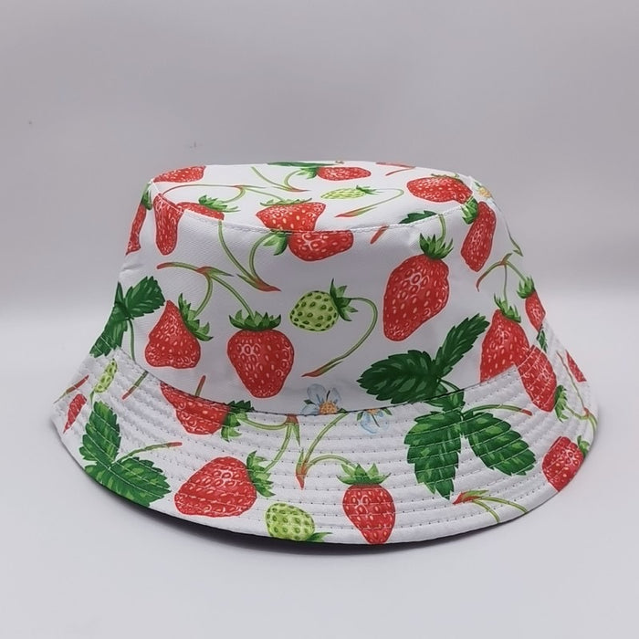 Wholesale  creative avocado  adult casual sunshade basin hat