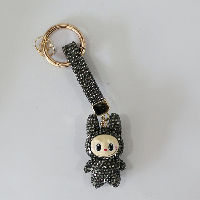 Wholesale Keychain handmade pendant cartoon Rhinestone Keychain