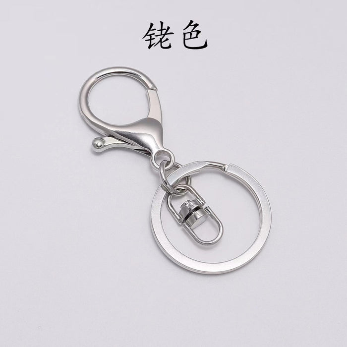 Wholesale  alloy keychain lobster buckle  gold bag doll pendant keychain accessories