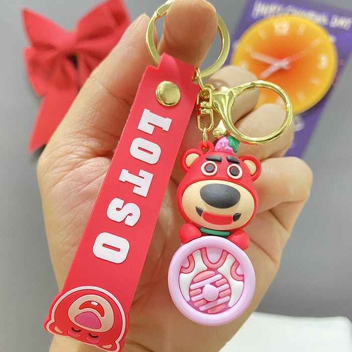 Wholesale PVC Cartoon Doll Keychain JDC-KC-WuYi179