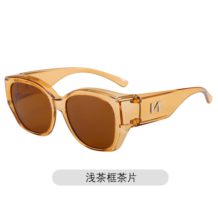 Wholesale Polarized large frame myopia sports sunglasses
