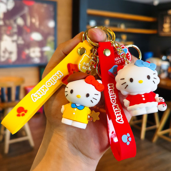 Wholesale Cartoon Doll Silicone Keychain JDC-KC-Tingm246