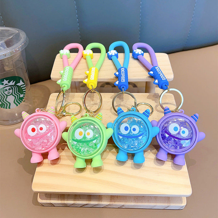 Fragancia de dibujos animados al por mayor Shake Little Monster Keychain JDC-KC-GSWA008