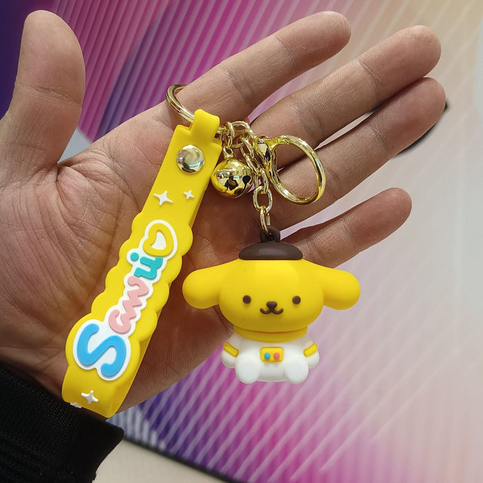 Wholesale Cartoon Silicone Doll Key Chain JDC-KC-KuangK024