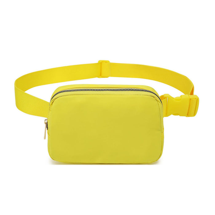 Wholesale Outdoor Running Waist Bag Lulu Same Style Crossbody Bag Chest Bag Nylon Waterproof Sports Waist Bag