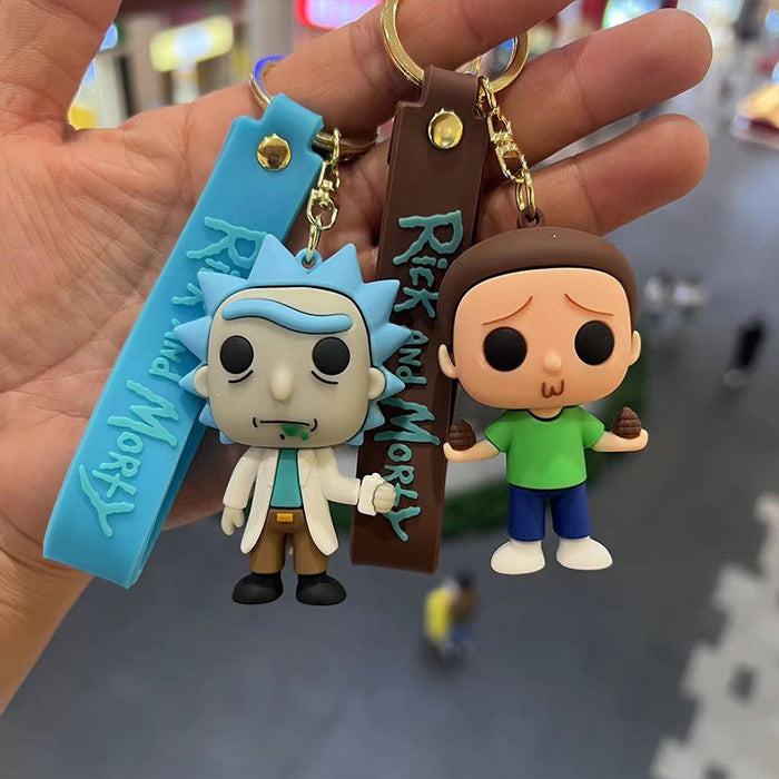 Wholesale PVC Cartoon Doll Keychain JDC-KC-XingS018