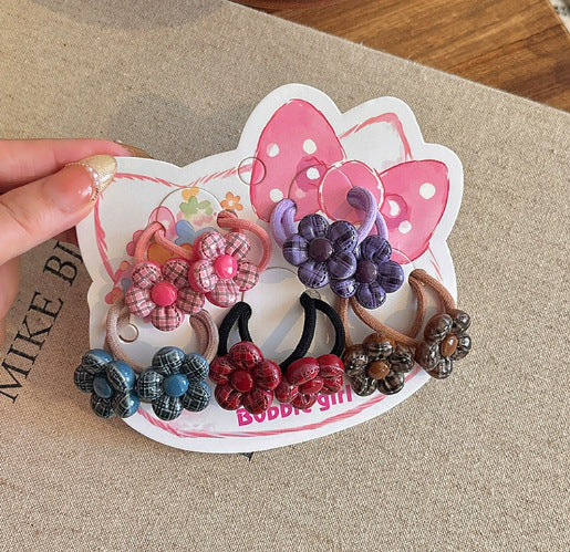 Wholesale Cartoon children' s hair ties hair clips