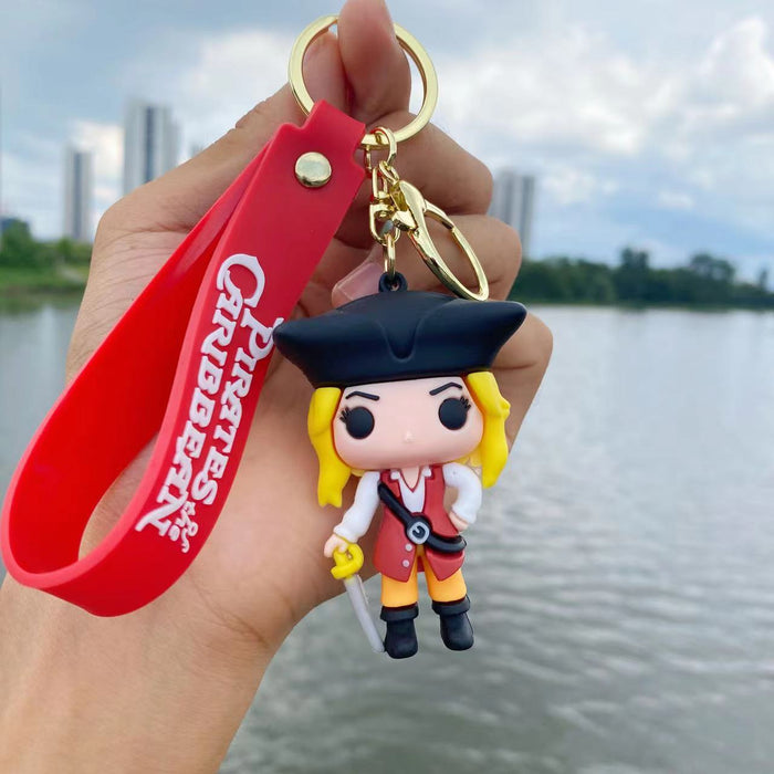 Wholesale PVC Doll Keychain JDC-KC-YiS006