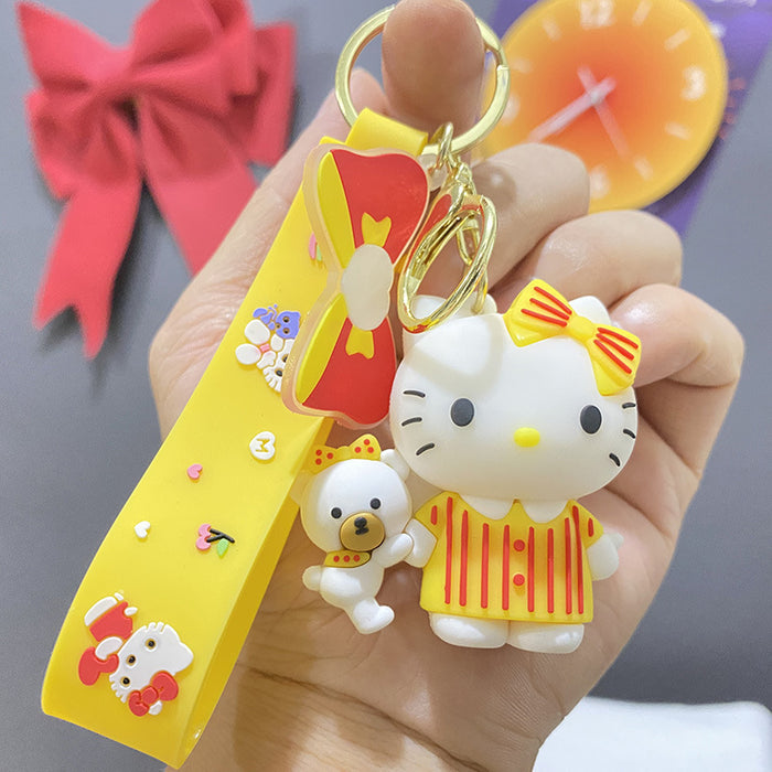 Wholesale PVC Cartoon Doll Keychain JDC-KC-WuYi149