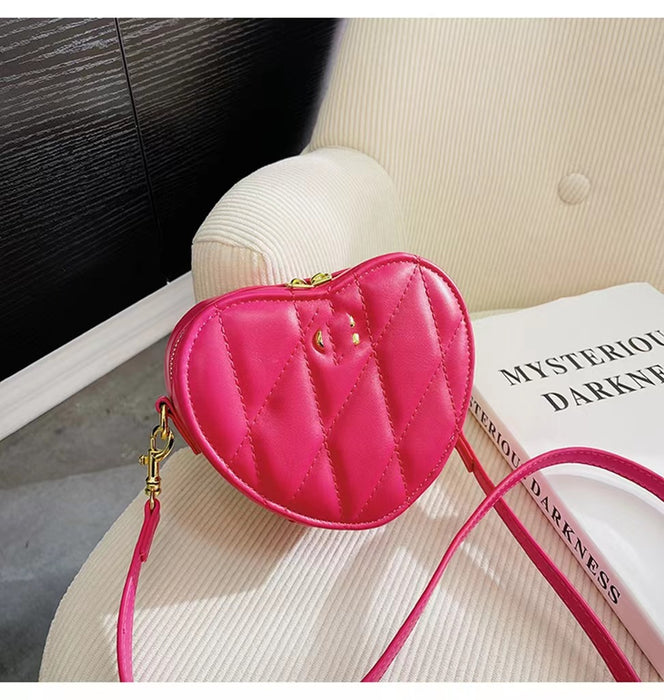 Wholesale love bag shoulder bag rhombus embroidered red envelope bag women's