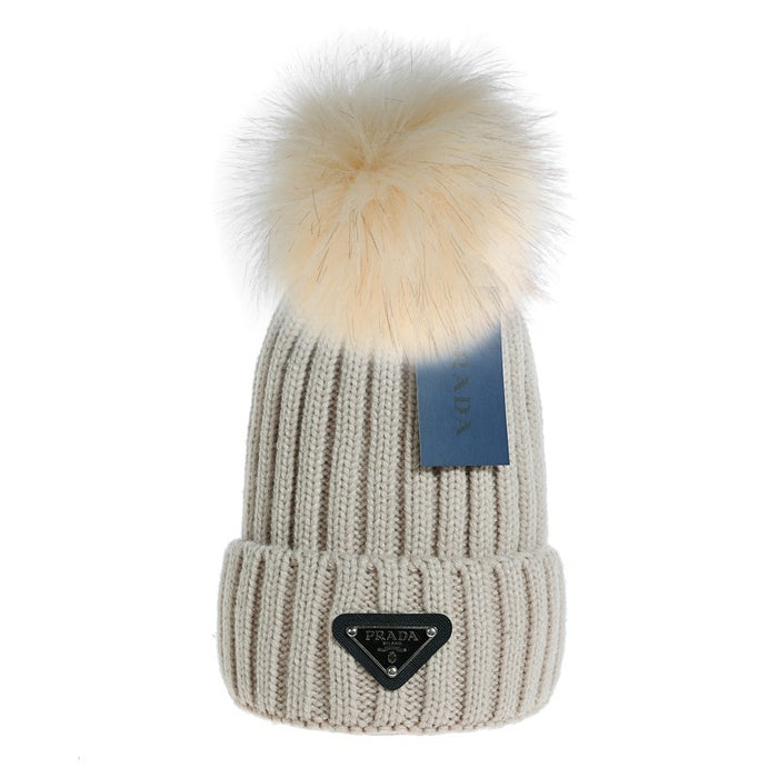 Wholesale Knitted Wool Ball Hat JDC-FH-DiS001