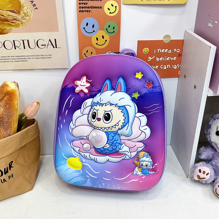Wholesale Schoolbag 12inch Kindergarten Hard Shell Bag Cute Student BackpacK