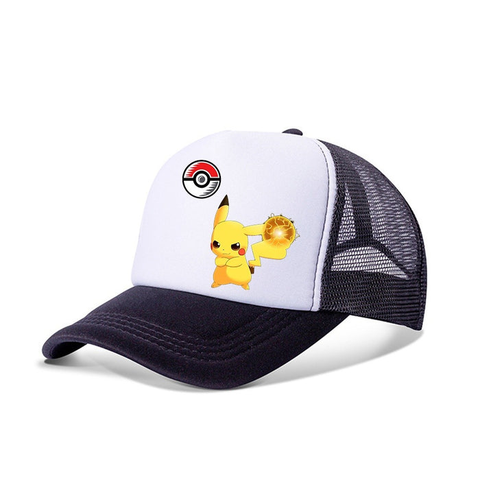 Wholesale Cartoon Baseball Cap Mesh Breathable Dome Hat Hip Hop Sports Cap