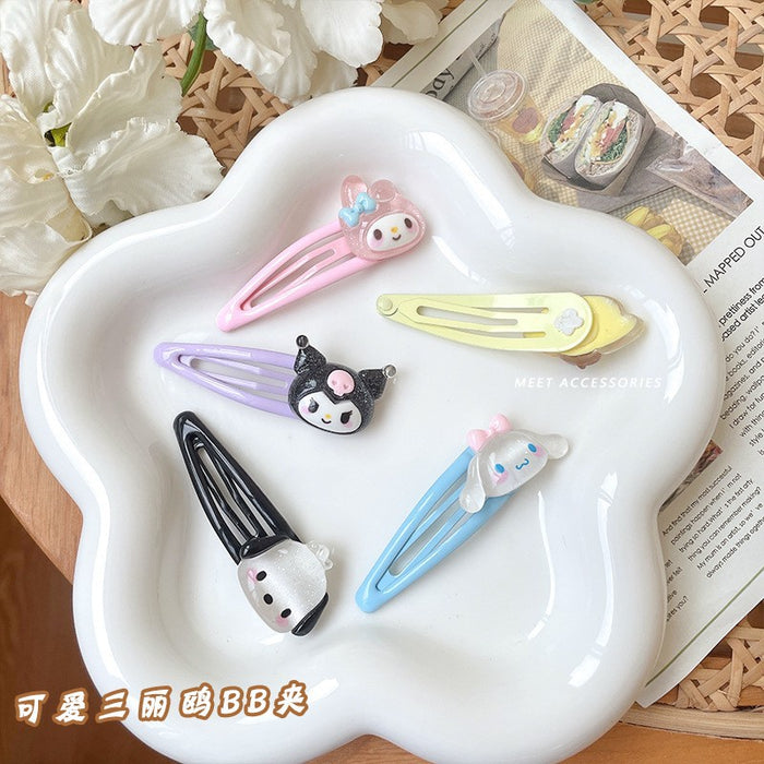 Wholesale Cute Cartoon Resin Hairpin JDC-HC-QiY015