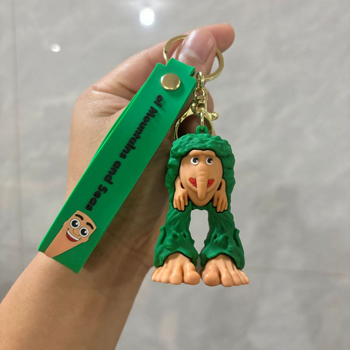 Wholesale Doll Silicone Keychain Bag Pendant Keychain