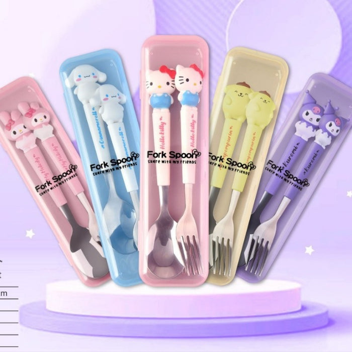 Wholesale Stainless Steel Tableware Silicone Handle Set JDC-SN-CXR003