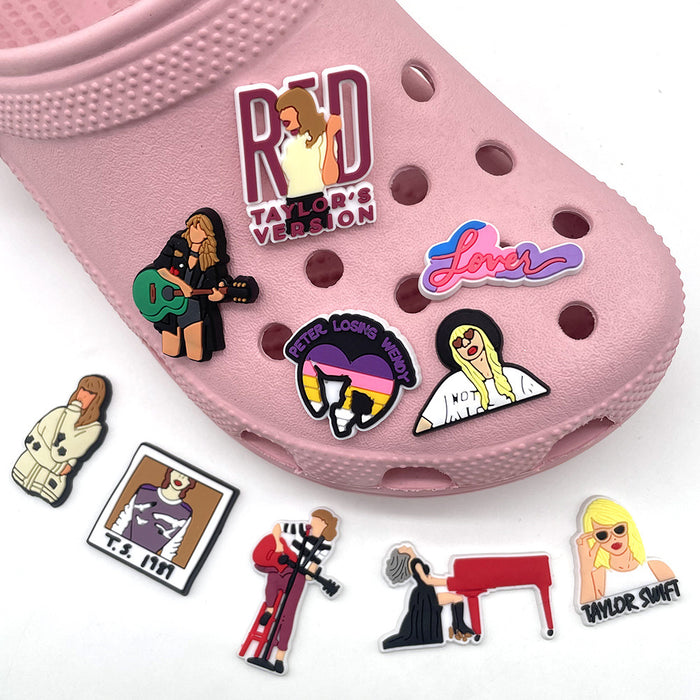 Wholesale Cute Cartoon Silicone Shoe Buckle JDC-SC-ZC002