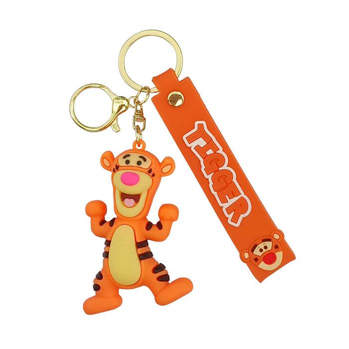 Wholesale Cartoon Silicone Doll Keychain JDC-KC-HaoXi006